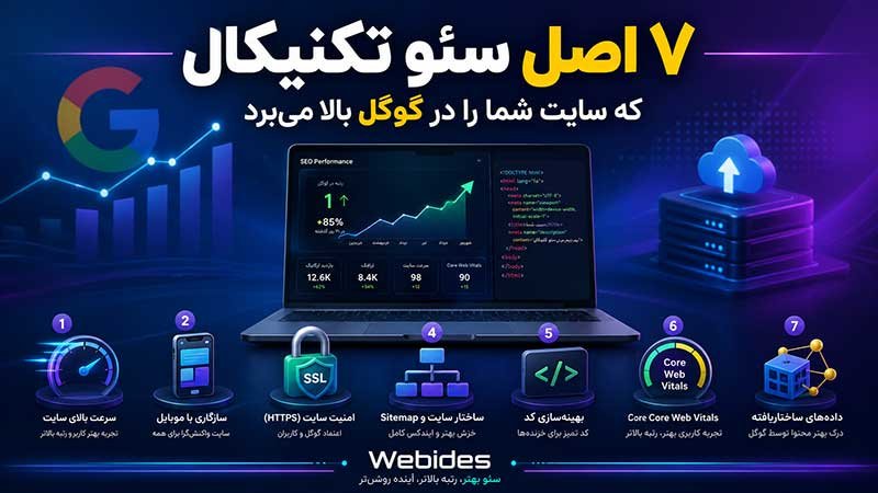 ۷ اصل سئو تکنیکال که سایت شما را در گوگل بالا می‌برد
